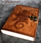 Mobile Preview: Hexenshop Dark Phönix Schattenbuch Drachen mit Pentagramm